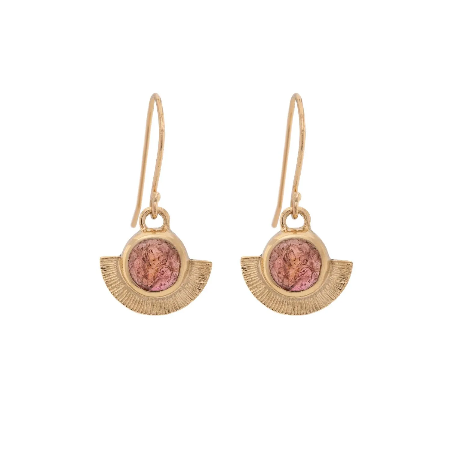 Hathor earrings 14k gold
