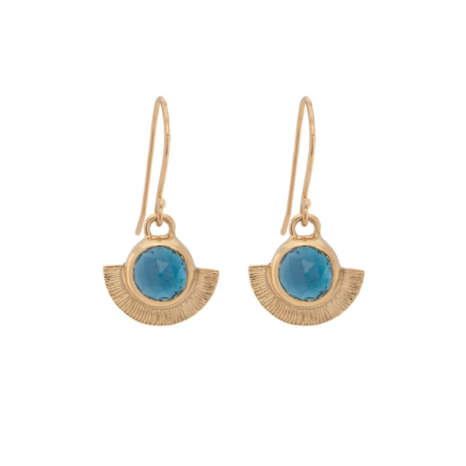 Hathor earrings 14k gold