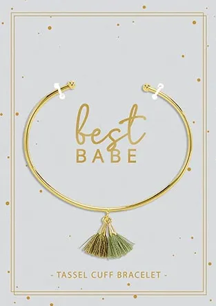Jewelry- Tassel Cuff Bracelets