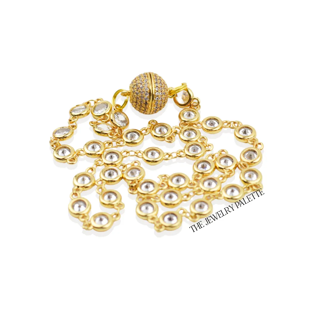 Kiara single chain choker necklace