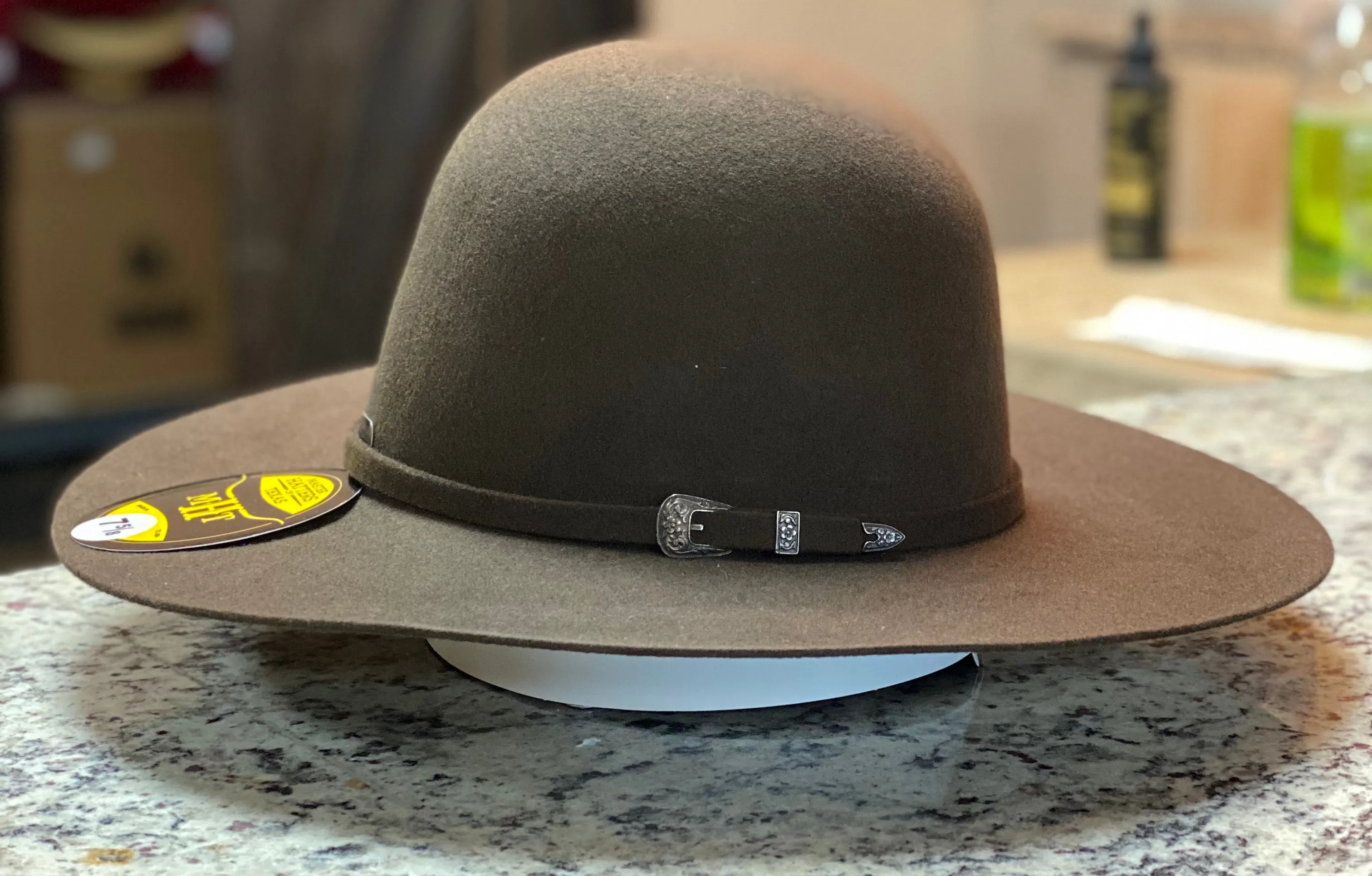 M38881SF8 - MHT Open Crown Felt Hat - Carson