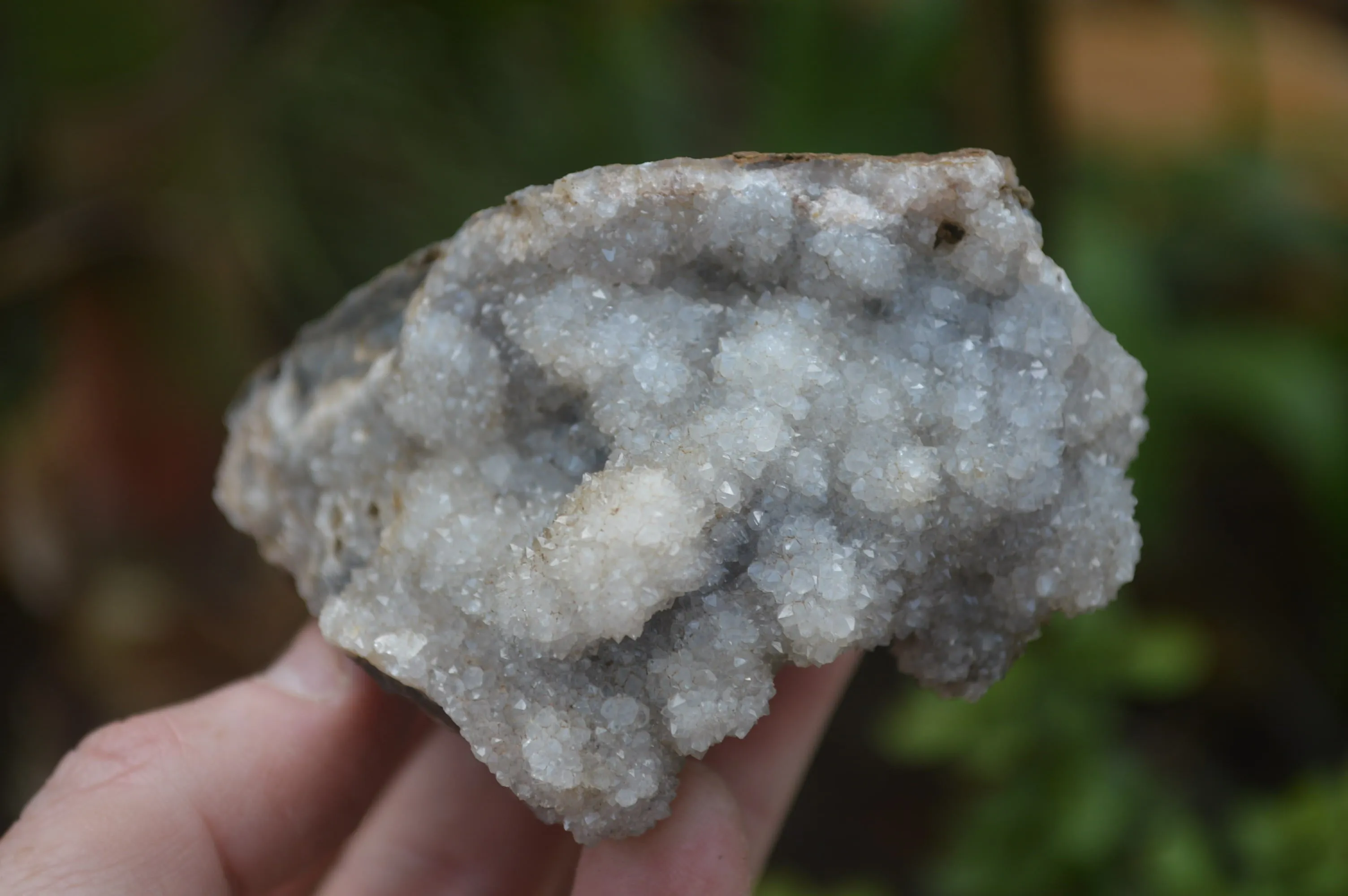 Natural Drusy Mountain Quartz Specimens x 4 From Alberts Mountain, Lesotho