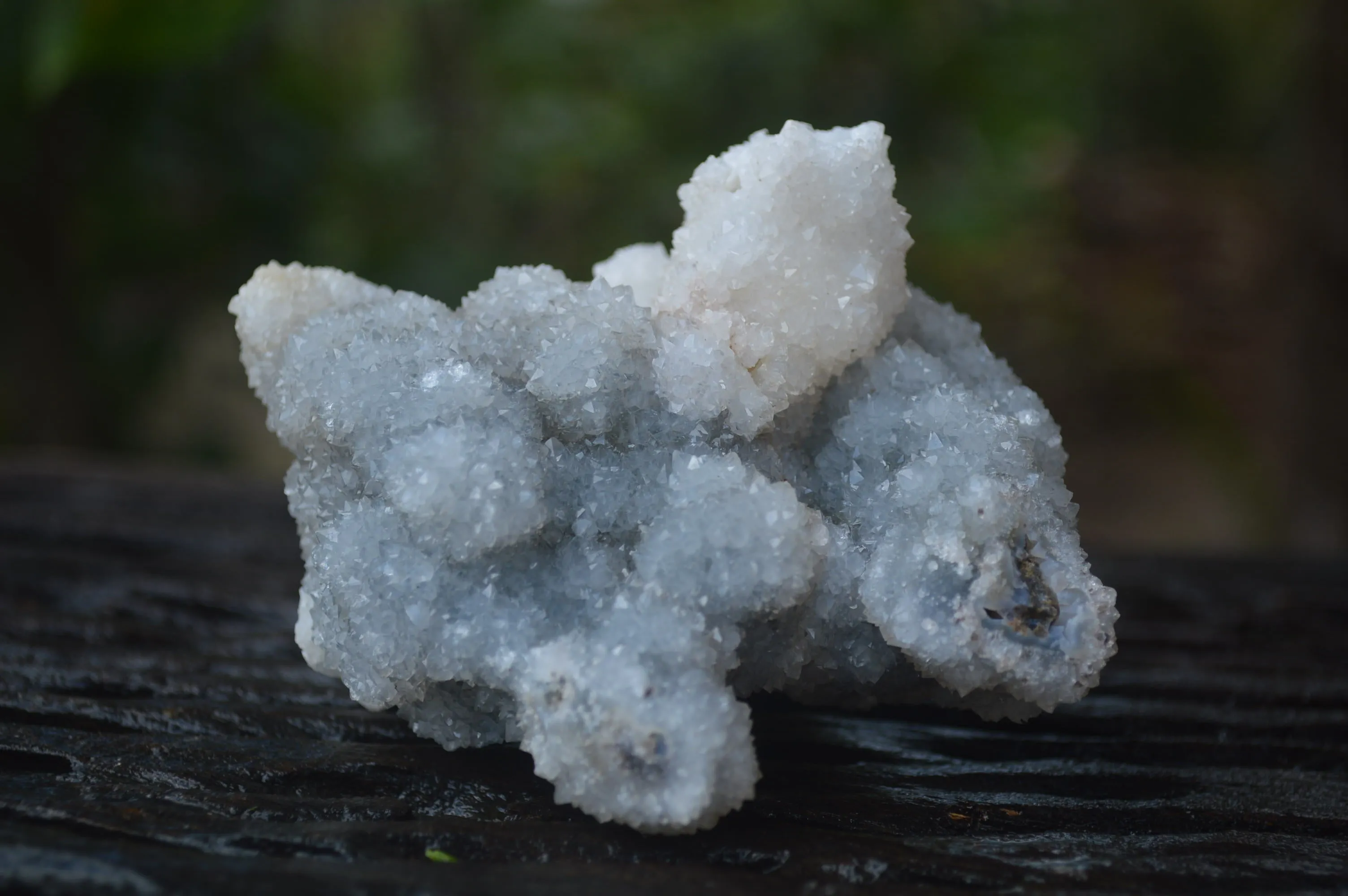 Natural Drusy Mountain Quartz Specimens x 4 From Alberts Mountain, Lesotho