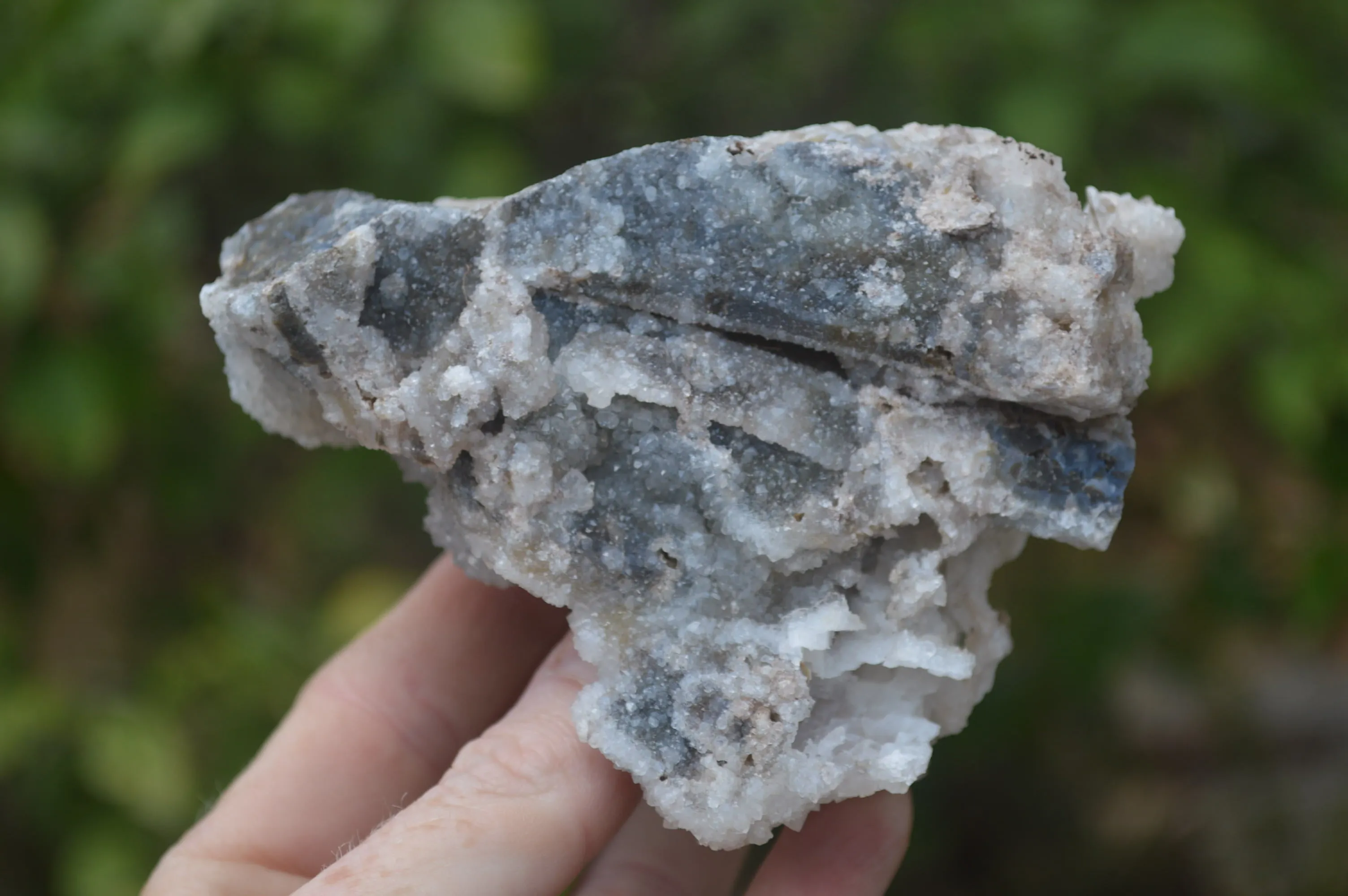 Natural Drusy Mountain Quartz Specimens x 4 From Alberts Mountain, Lesotho