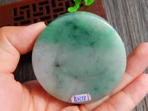 Natural Jade Rough Jadeite Raw (130g, 55X55X16mm)