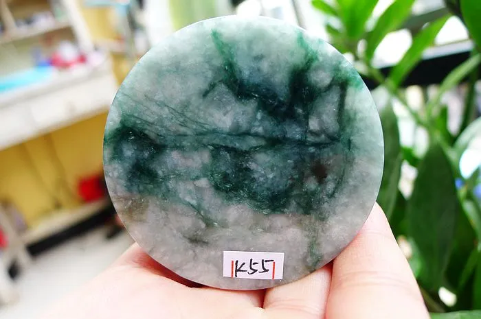Natural Jade Rough Jadeite Raw (139g,5.5X1.78cm)