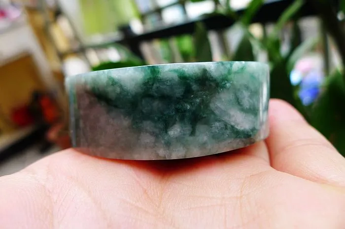 Natural Jade Rough Jadeite Raw (139g,5.5X1.78cm)