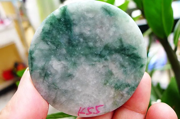 Natural Jade Rough Jadeite Raw (139g,5.5X1.78cm)