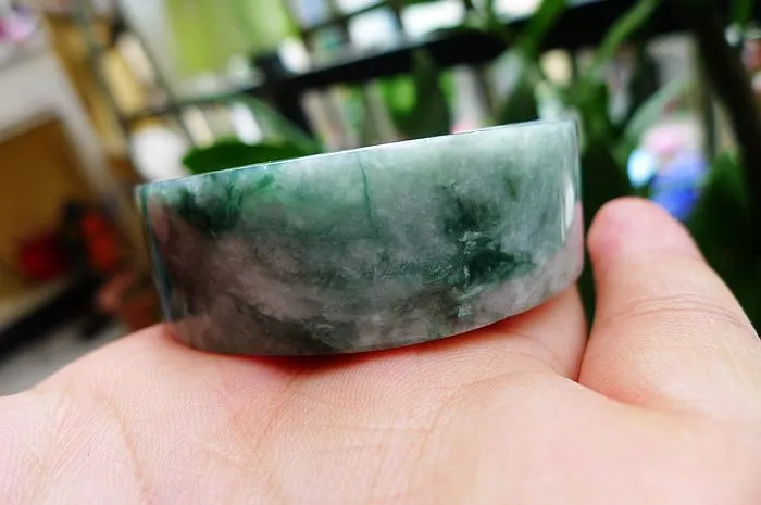 Natural Jade Rough Jadeite Raw (139g,5.5X1.78cm)