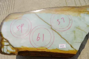 Natural Jade Rough Jadeite Raw (16.2kg,9X16X13cm)