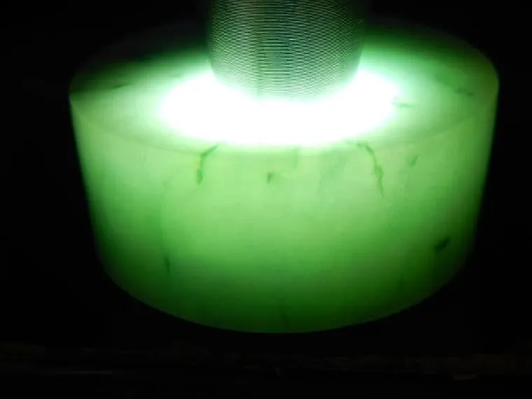 Natural Jade Rough Jadeite Raw (173g, 54X54X21mm)