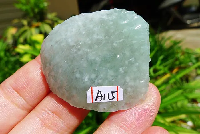 Natural Jade Rough Jadeite Raw (27g,4.1X3.3X1cm)