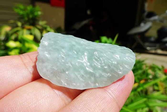Natural Jade Rough Jadeite Raw (27g,4.1X3.3X1cm)