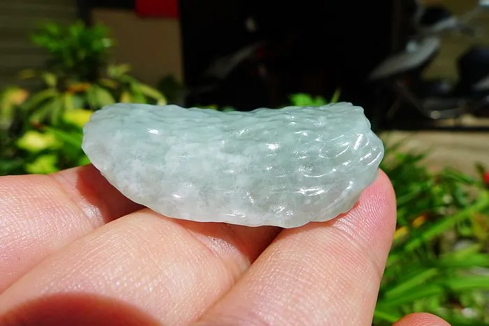 Natural Jade Rough Jadeite Raw (27g,4.1X3.3X1cm)