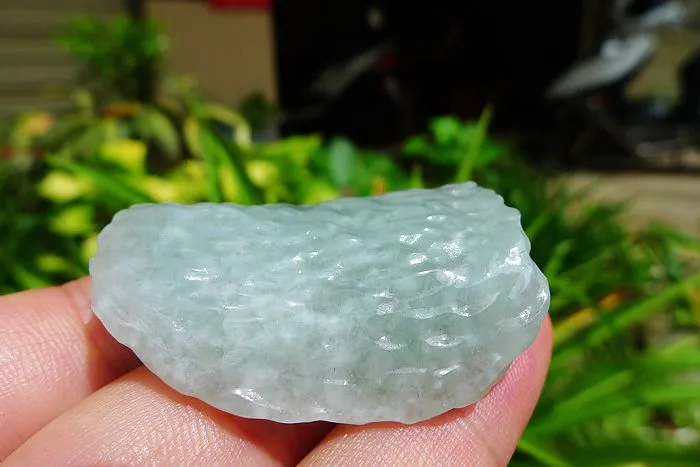 Natural Jade Rough Jadeite Raw (27g,4.1X3.3X1cm)