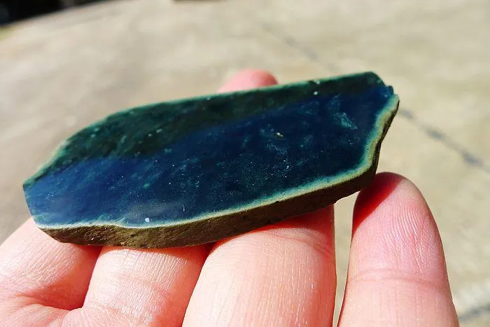 Natural Jade Rough Jadeite Raw (27g,6.5X3.3X0.45cm)