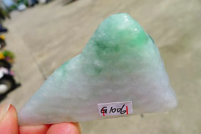 Natural Jade Rough Jadeite Raw (28g,6.4X3.5X0.75cm)