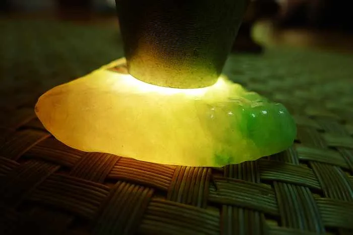 Natural Jade Rough Jadeite Raw (28g,6.4X3.5X0.75cm)