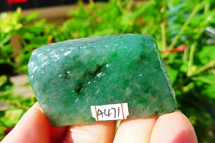 Natural Jade Rough Jadeite Raw (30.5g,4.9X3.2X1.2cm)