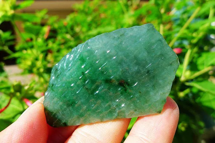 Natural Jade Rough Jadeite Raw (30.5g,4.9X3.2X1.2cm)