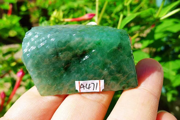 Natural Jade Rough Jadeite Raw (30.5g,4.9X3.2X1.2cm)