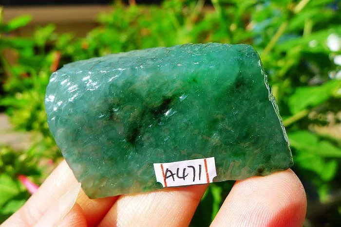 Natural Jade Rough Jadeite Raw (30.5g,4.9X3.2X1.2cm)