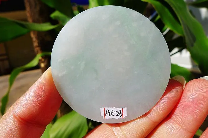 Natural Jade Rough Jadeite Raw (49g,5.25X0.7cm)