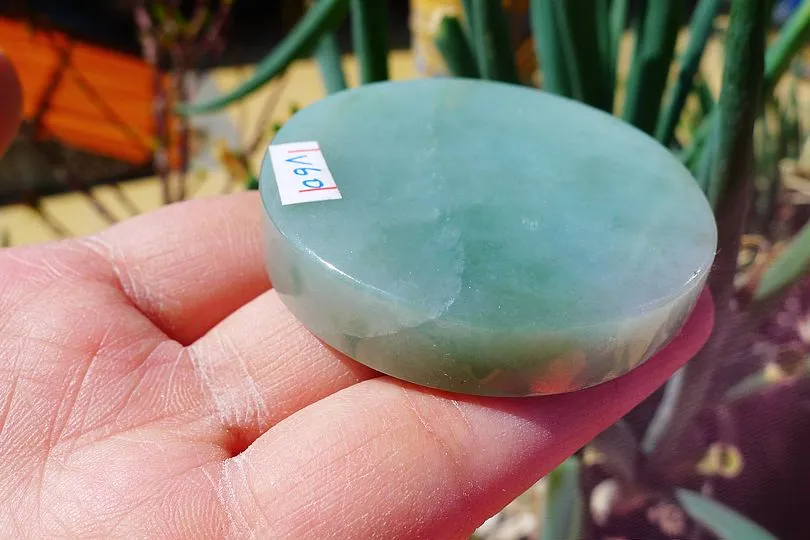 Natural Jade Rough Jadeite Raw (71g,5.2X5.2X1cm)