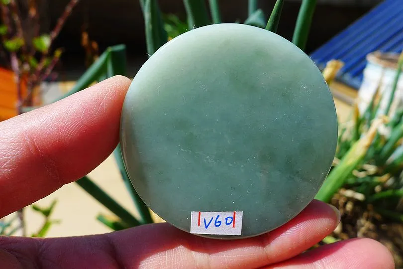 Natural Jade Rough Jadeite Raw (71g,5.2X5.2X1cm)