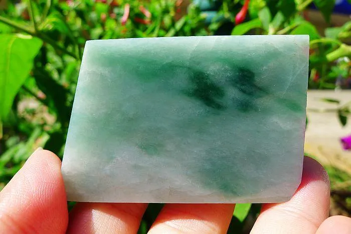 Natural Jade Rough Jadeite Raw (73g,6.1X3.8X1cm)