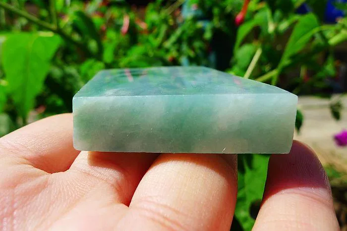 Natural Jade Rough Jadeite Raw (73g,6.1X3.8X1cm)