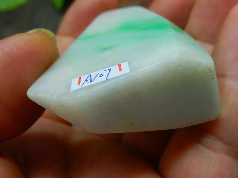 Natural Jade Rough Jadeite Raw (75g, 66X42X12.5mm)