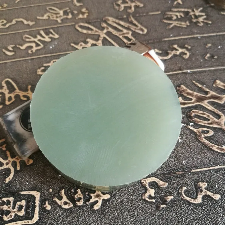 Natural Kunlun Jade Rough Nephrite Raw (129g, 5.7X1.7cm)