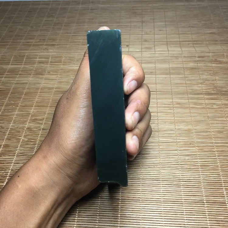 Natural Kunlun Jade Rough Nephrite Raw (550g, 9X8.5X2cm)