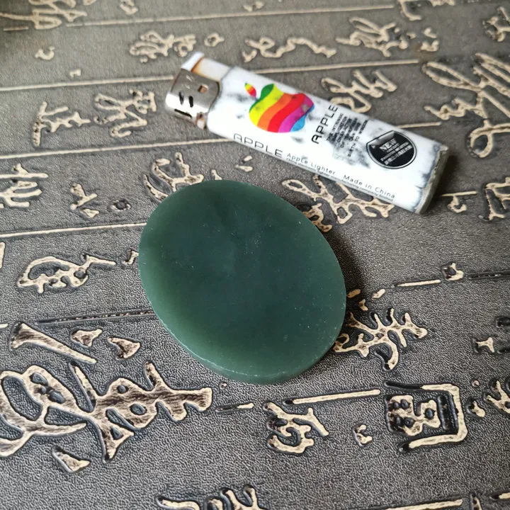Natural Kunlun Jade Rough Nephrite Raw (60g, 5.8X4.5X1cm)