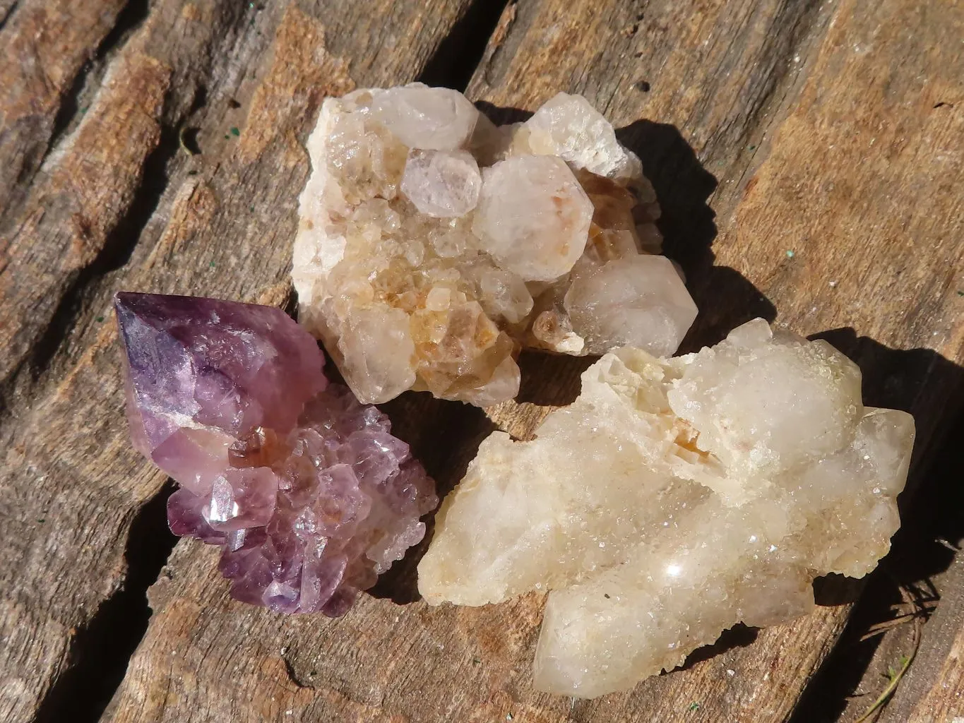 Natural Small Spirit Amethyst Crystals x 70 From Boekenhouthoek, South Africa