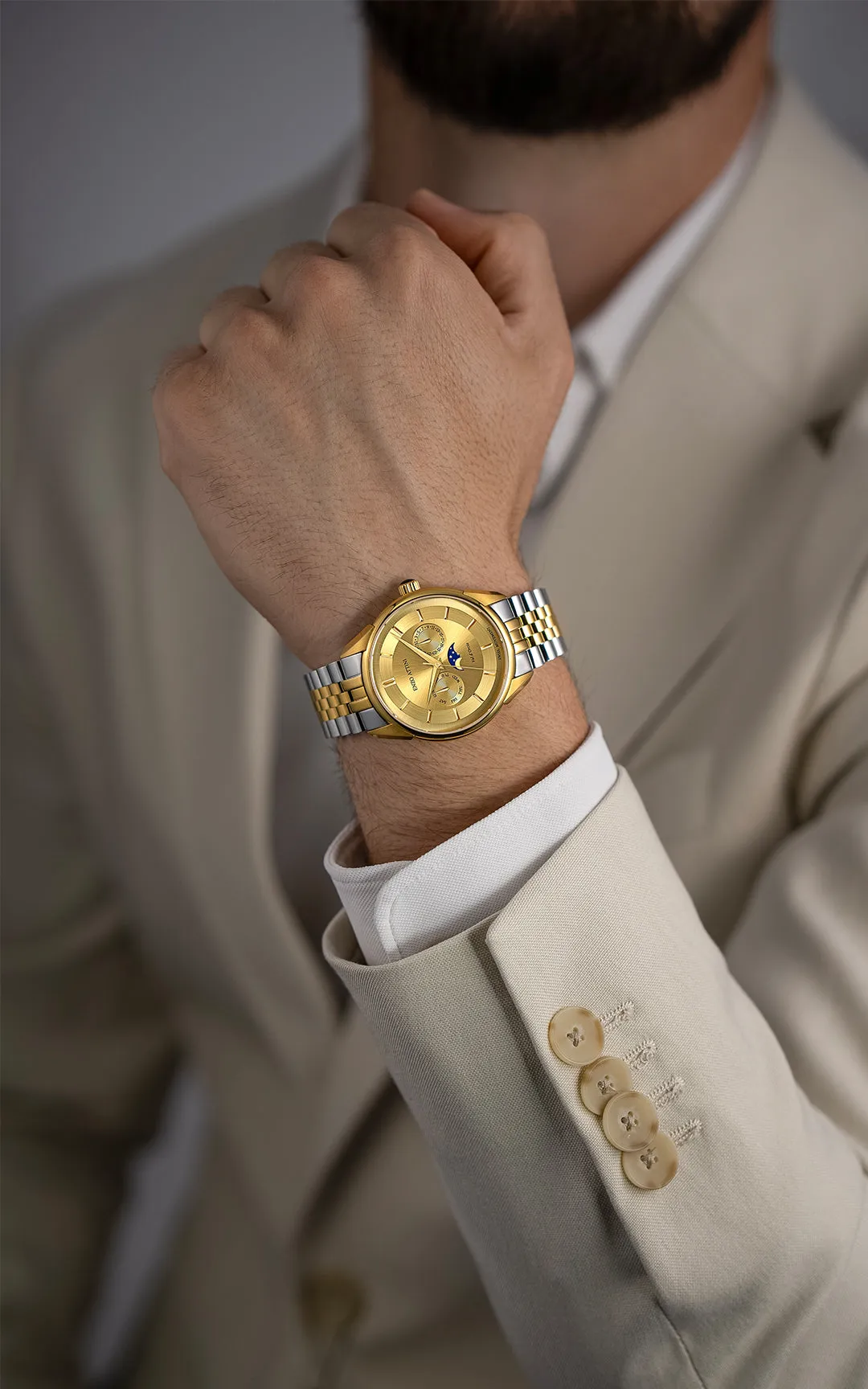 New Val d'Orcia  - President Bracelet / Swiss Movement
