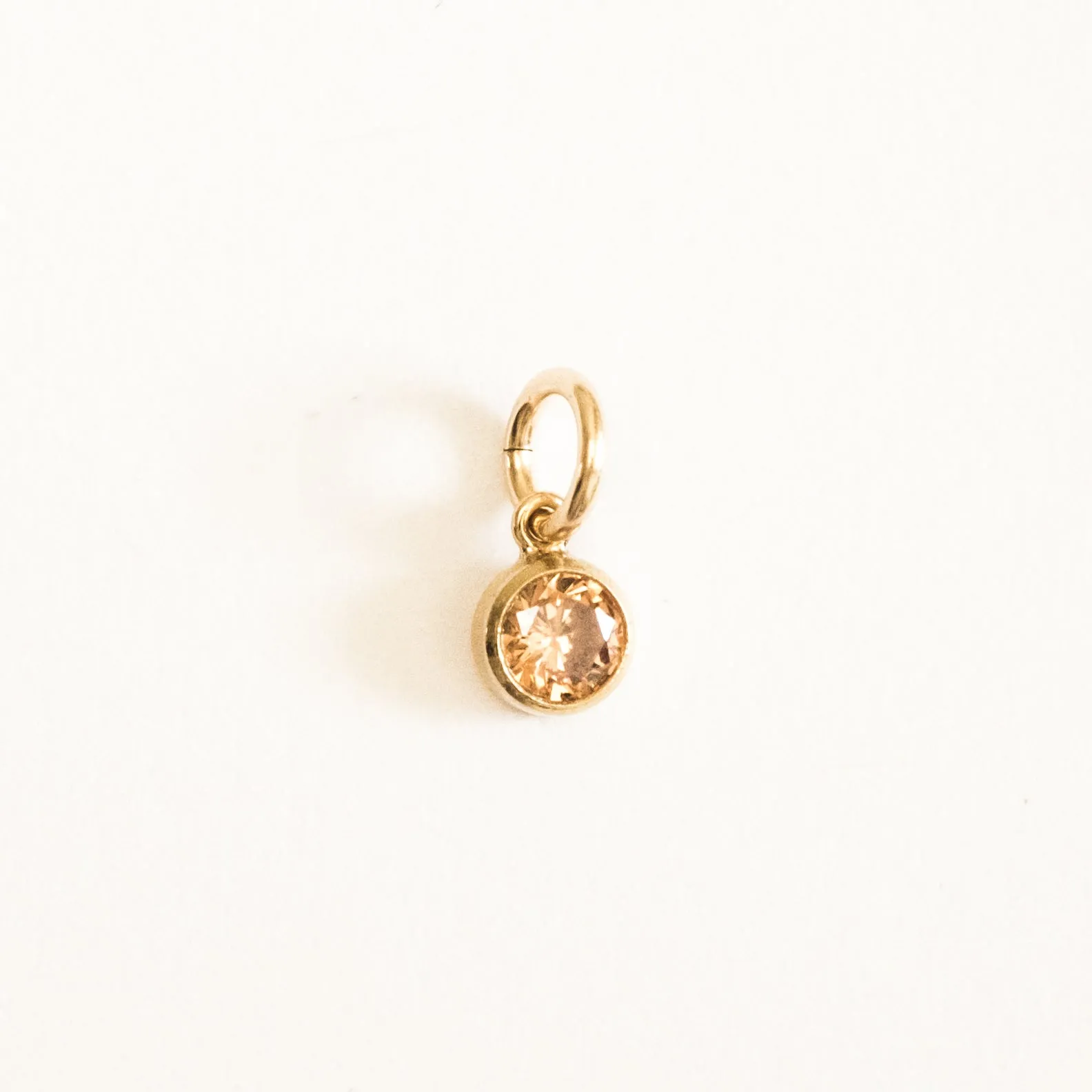 November Birthstone Charm (Citrine)