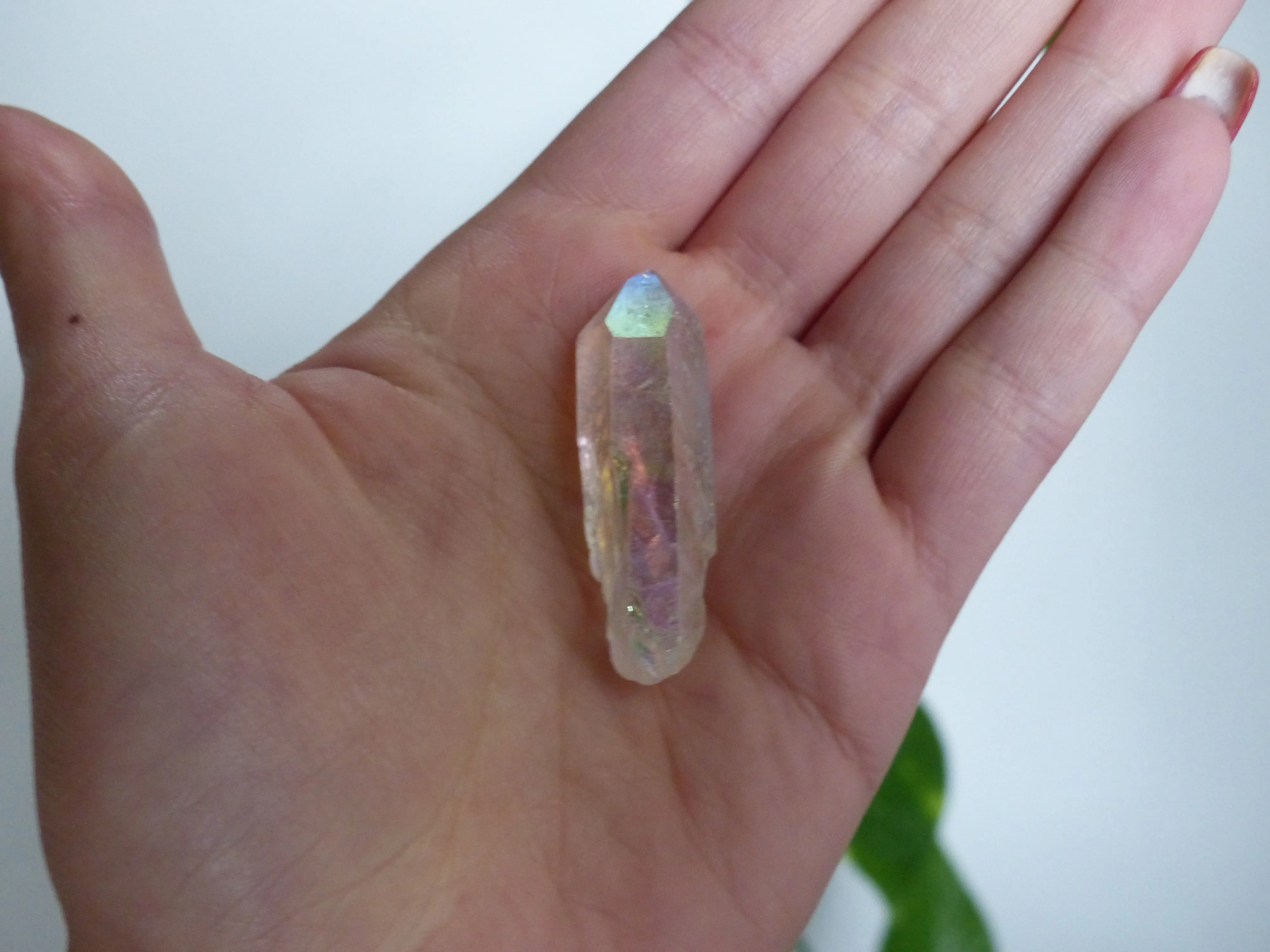 Opal Aura Quartz Point, Angel Aura Quartz Point (#8)