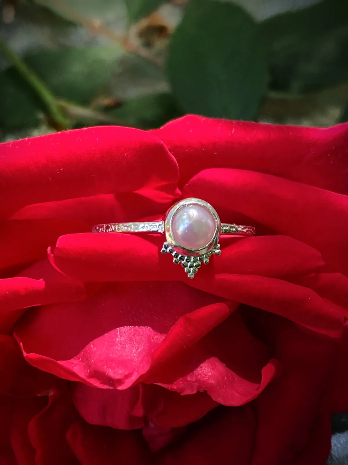 Pearl Crown Ring