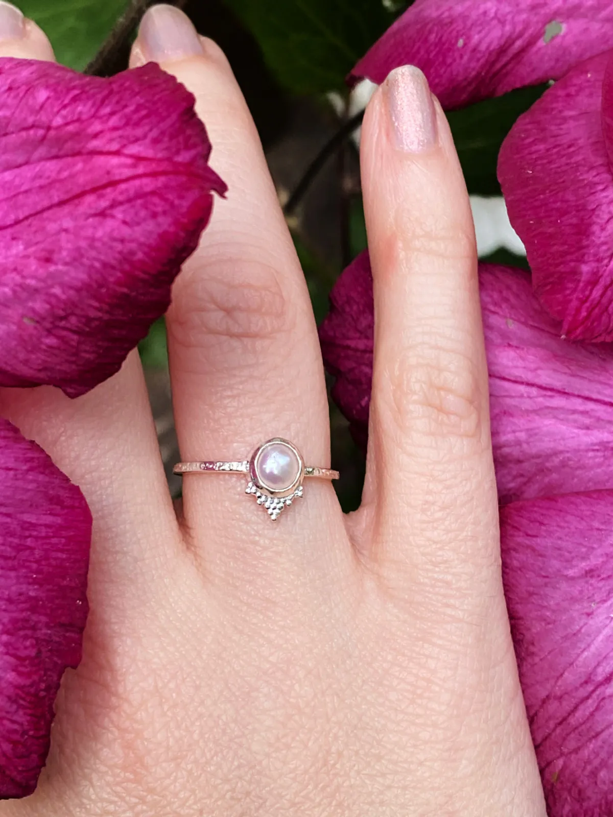 Pearl Crown Ring