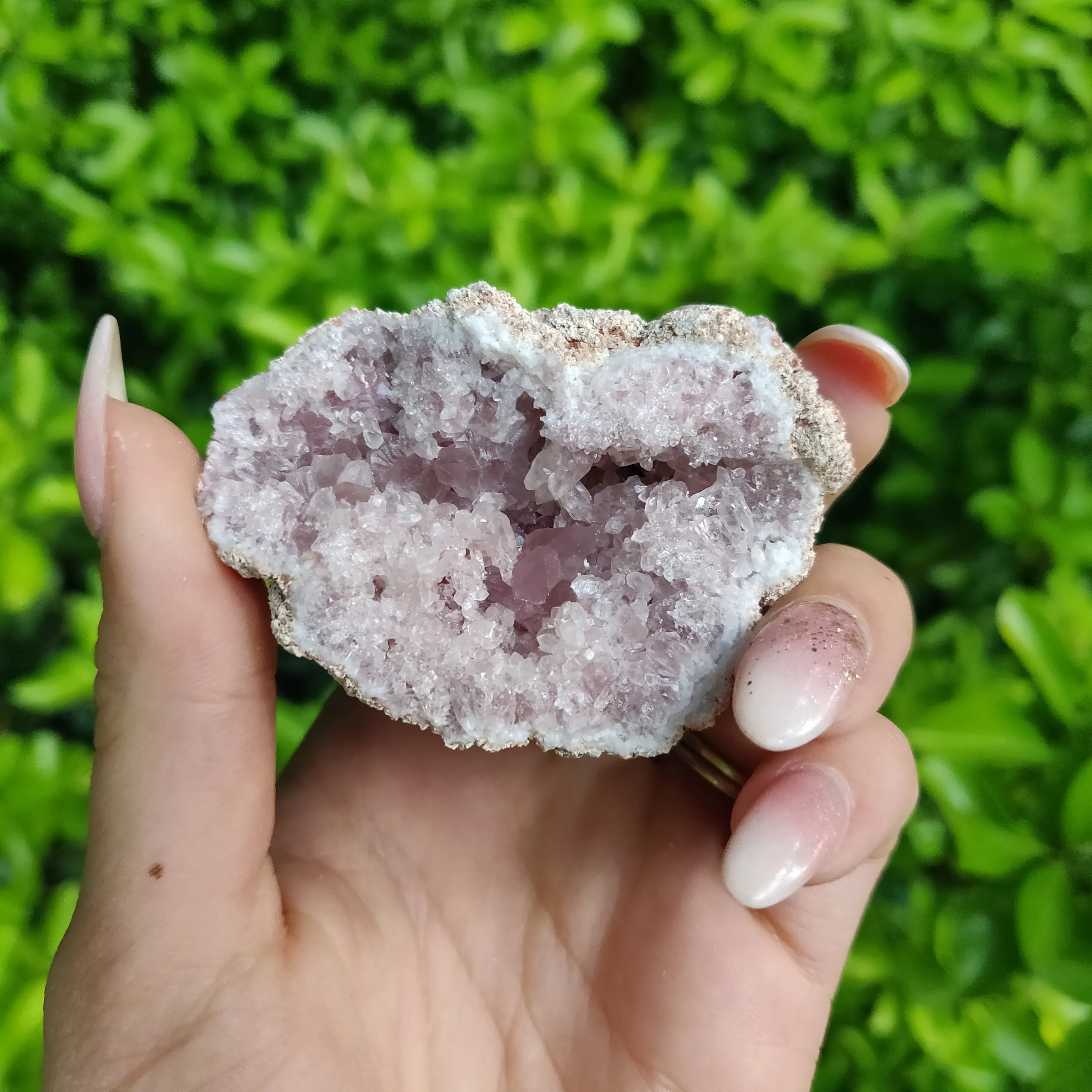 Pink Amethyst Geode (#4)