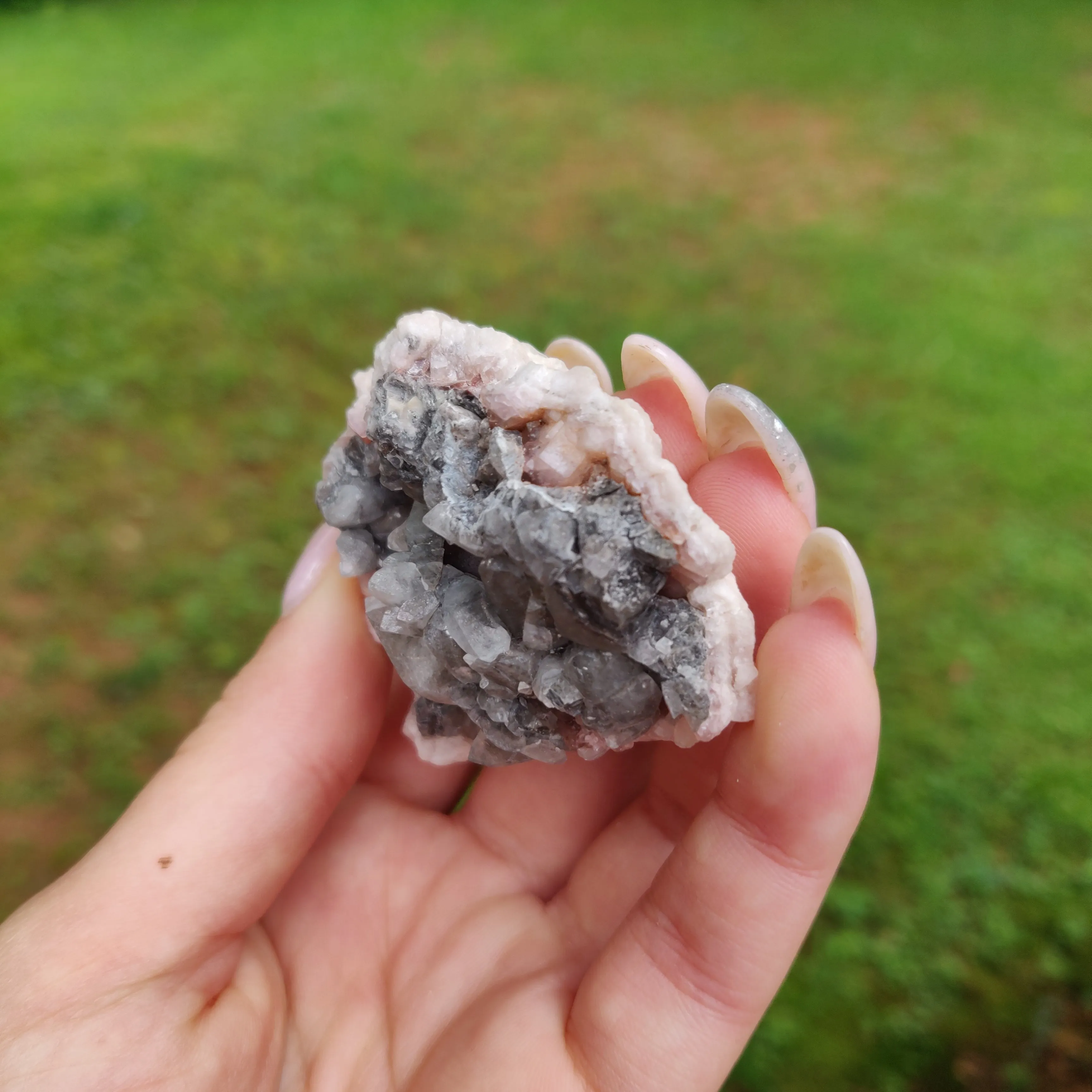 Pink Amethyst Geode  (#J3)