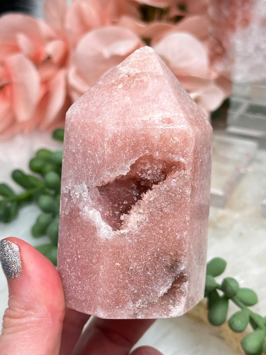 Pink Amethyst Point