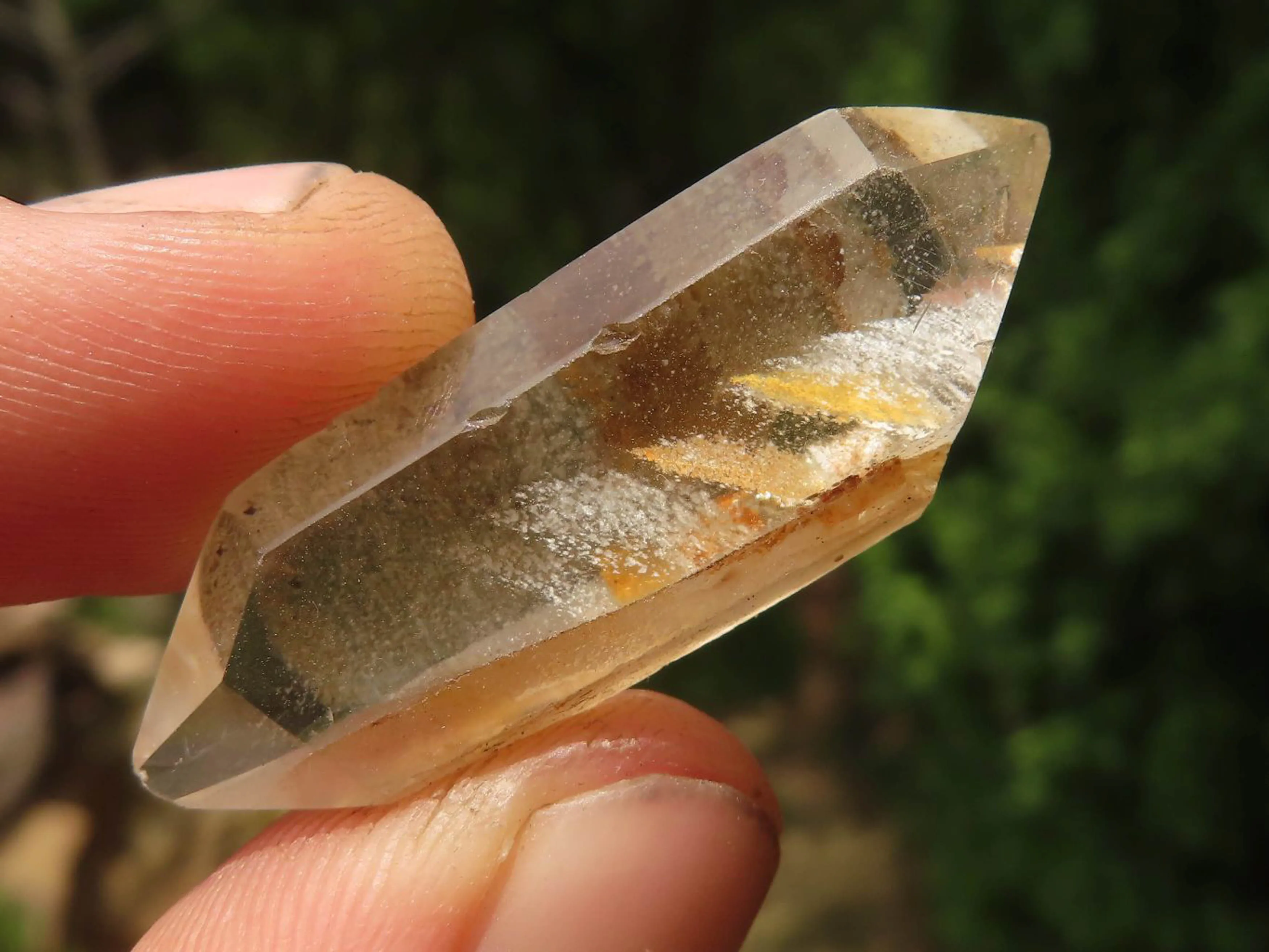 Polished Stunning Double Terminated Clear Quartz Crystals x 35 From Madagascar