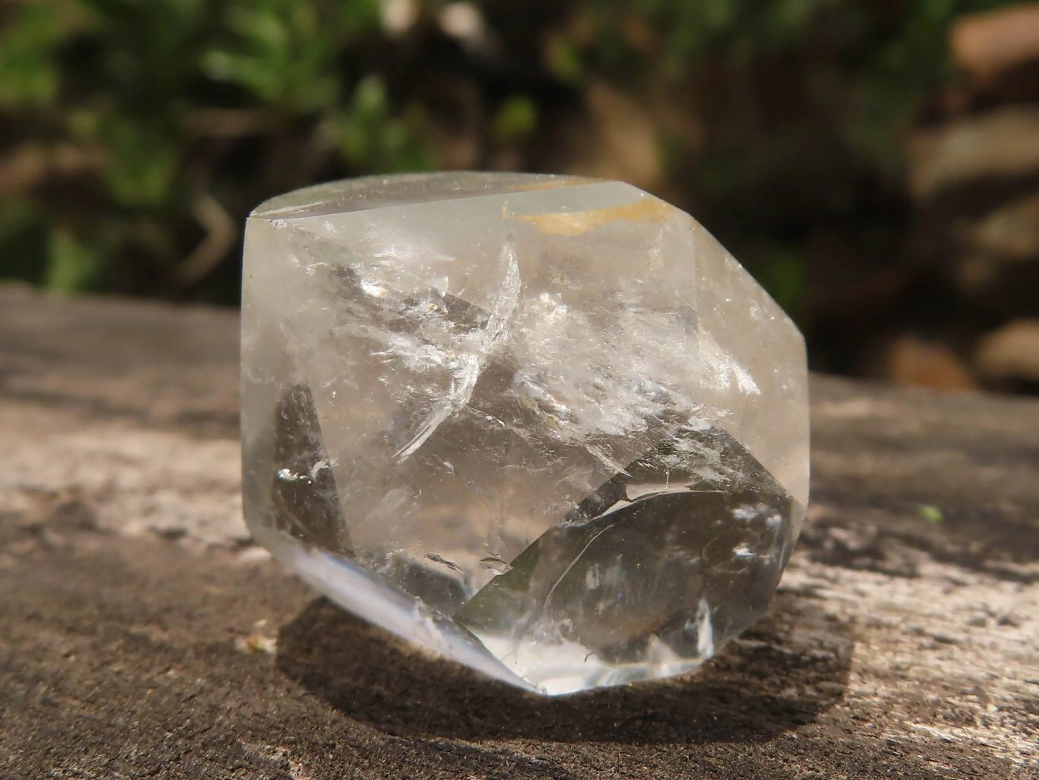 Polished Stunning Double Terminated Clear Quartz Crystals x 35 From Madagascar