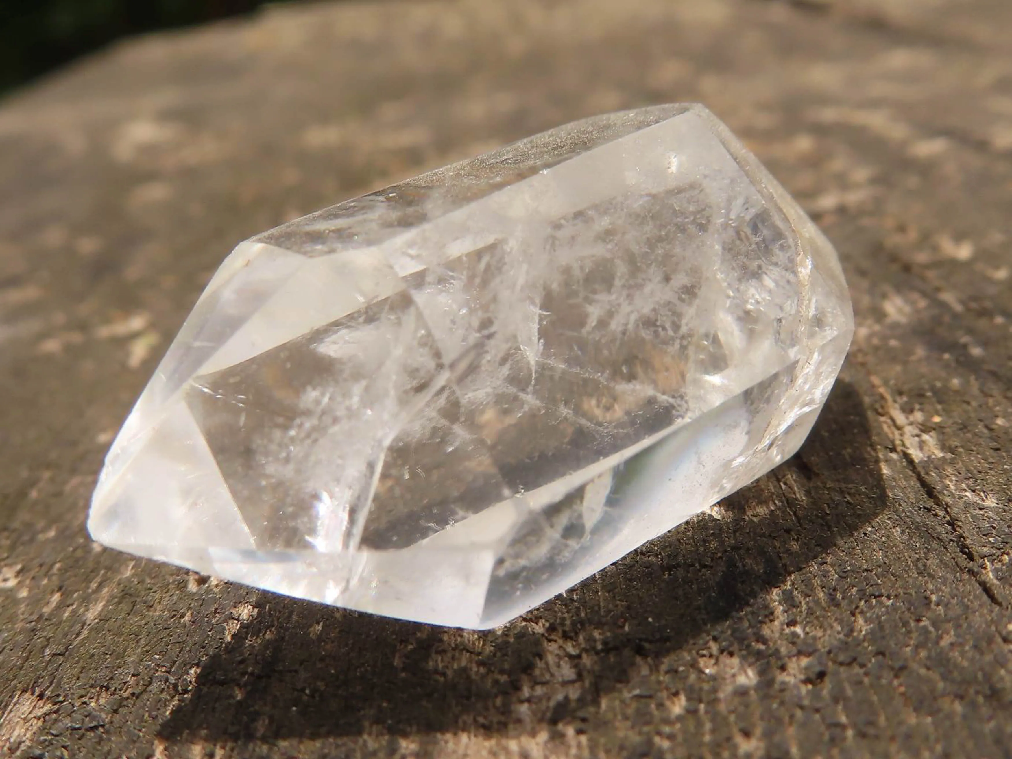 Polished Stunning Double Terminated Clear Quartz Crystals x 35 From Madagascar