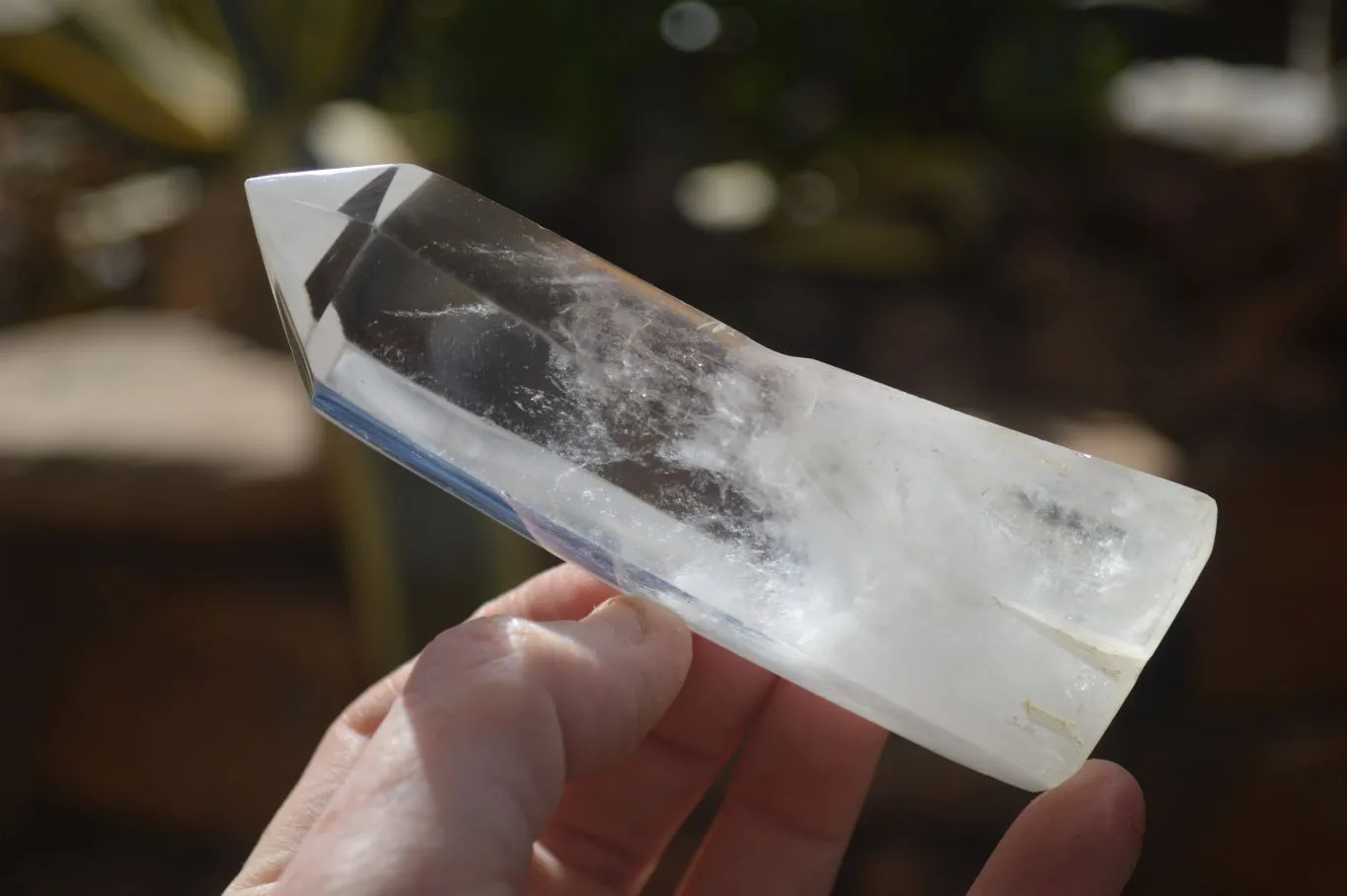 Polished Stunning Selection Of Clear Quartz Points  x 6 From Madagascar