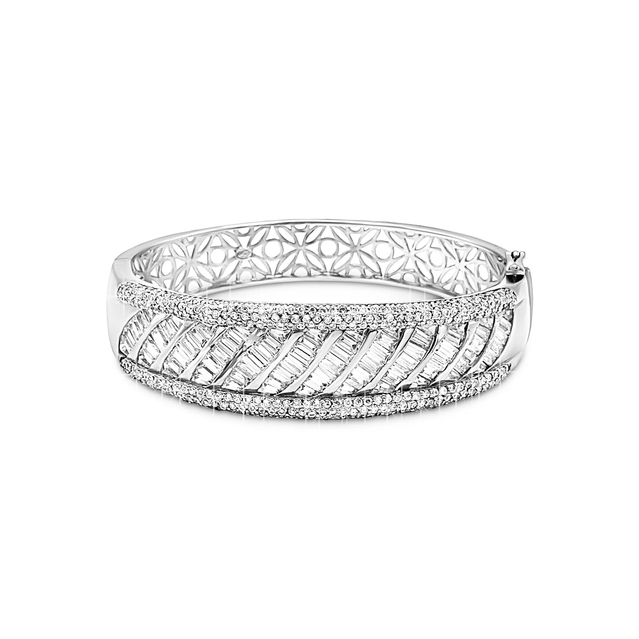 Silver Elegance Cuff Bracelet