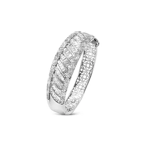 Silver Elegance Cuff Bracelet